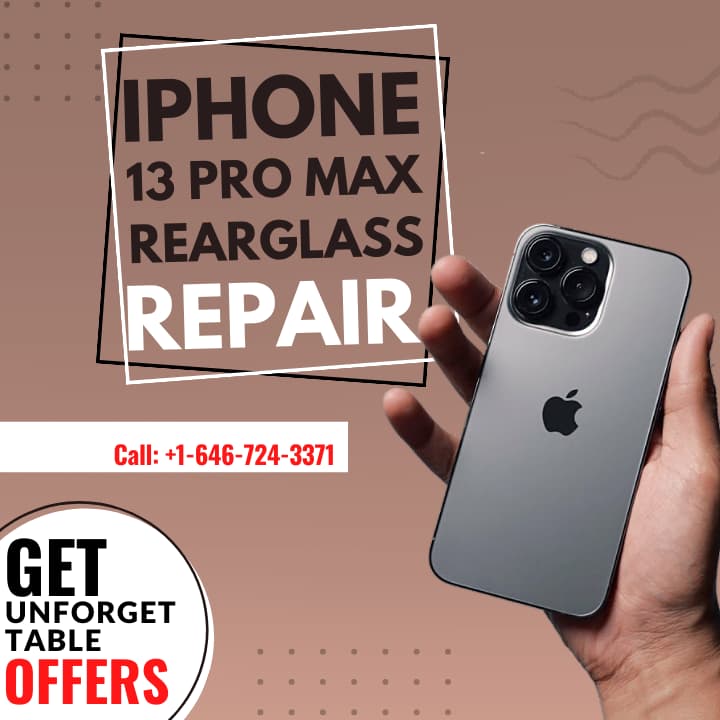 cracked iPhone 13 pro max back glass repair cost manhattan nyc - Best iPhone Screen Repair Nyc