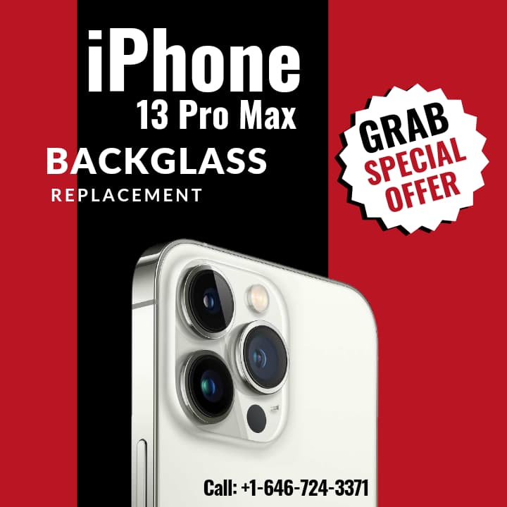 iPhone 13 Pro Max Back Screen Replacement Manhattan - Best iPhone Screen Repair Nyc